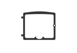 Osburn Black Cast Iron Door Overlay - For 5000 And 7000 Pellet Stoves