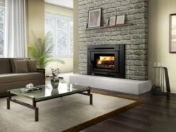 Osburn Matrix Wood Fireplace Insert With Connector And Liner Kit