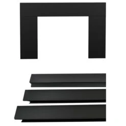 Osburn Regular Faceplate And Black Trim Kit - For 2000 Wood Insert