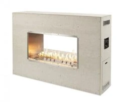 Outdoor Greatroom Company 60 Inch Linear See-Through Ready-to-Finish Fireplace