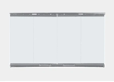 Outdoor Lifestyles 36 Inch Bi-Fold Glass Doors For Villawood Fireplaces