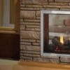 Outdoor Lifestyles Fortress Indoor/Outdoor See-Through Gas Fireplace With IntelliFire Touch Ignition System