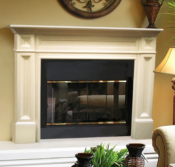 Pearl Mantels 140-56 Classique 56' Fireplace Mantel Surround - Image 3