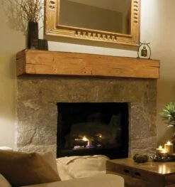 Pearl Mantels 496 Lexington Wooden Fireplace Mantel Shelf