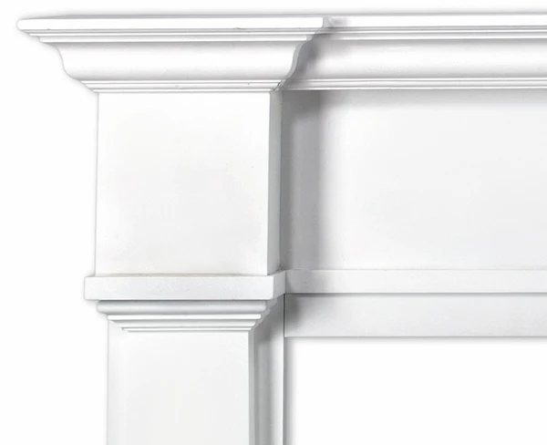 Pearl Mantels 550 Richmond MDF Fireplace Mantel Surround In White - Image 5