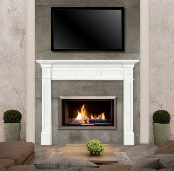 Pearl Mantels Jim 48' MDF Fireplace Mantel Surround - Image 4