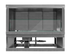 RCS 48 Inch Cedar Creek Outdoor See-Through Gas Fireplace