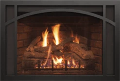 Real Fyre 25' ISeries Fireplace Insert Mission Arch Style Overlay