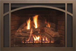 Real Fyre 30' ISeries Fireplace Insert Mission Arch Style Overlay - Image 2