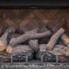 Real Fyre Herringbone Brick Liner For DVI-25 Series Direct Vent Gas Fireplace Inserts