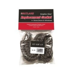 Rutland Fiberglass Grapho-Glas Stove Gasket Tape - 84 Inch X 5/8 Inch