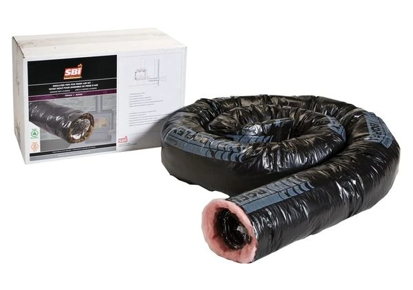 SBI 3 Inch X 10 Foot Insulated Flex Duct