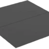 SBI 46 3/4 X 54 Inches Black Steel Hearth Pad