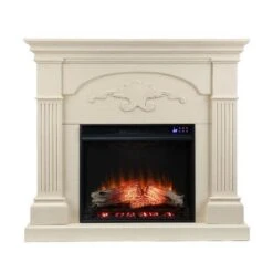 SEI 45 Inch Sicilian Electric Fireplace With Classic Mantel