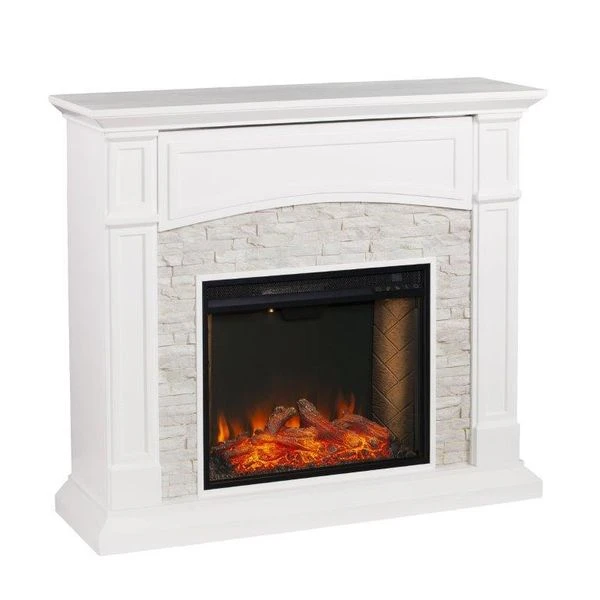SEI 46 Inch Seneca Alexa-Enabled Smart Electric Fireplace