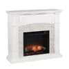 SEI 46 Inch Seneca Electric Fireplace With Faux Stone Surround