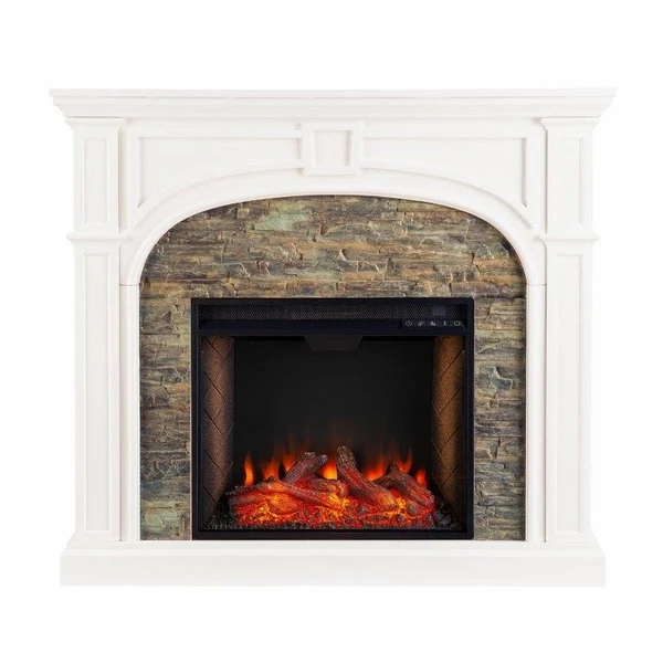 SEI 46 Inch Tanaya Alexa-Enabled Smart Electric Fireplace - Image 2