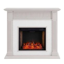 SEI 48 Inch Chessing Alexa-Enabled Smart Electric Fireplace