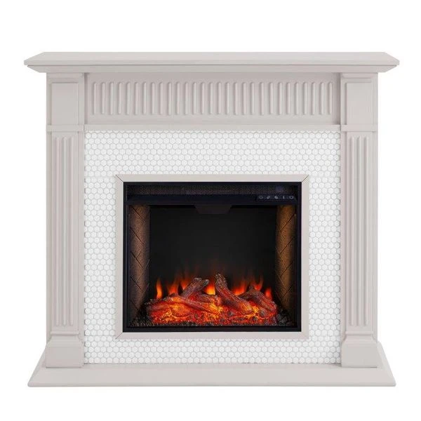 SEI 48 Inch Chessing Alexa-Enabled Smart Electric Fireplace