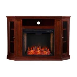 SEI 48 Inch Claremont Alexa-Enabled Smart Corner Electric Fireplace