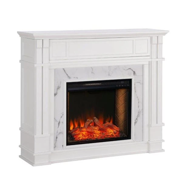 SEI 48 Inch Highgate Alexa-Enabled Smart Electric Fireplace - Image 2
