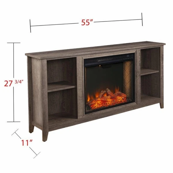 SEI 55 Inch Parkdale Alexa-Enabled Smart Electric Fireplace - Image 2
