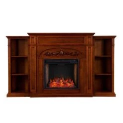 SEI 72 Inch Chantilly Alexa-Enabled Smart Electric Fireplace