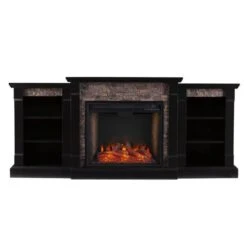 SEI 72 Inch Gallatin Alexa-Enabled Smart Electric Fireplace