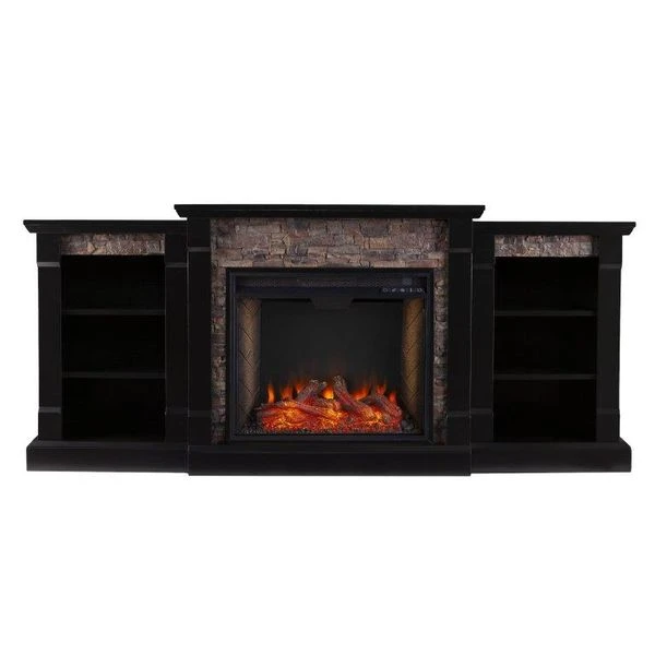 SEI 72 Inch Gallatin Alexa-Enabled Smart Electric Fireplace