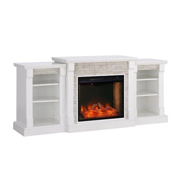 SEI 72 Inch Gallatin Alexa-Enabled Smart Electric Fireplace - Image 2