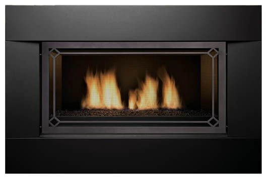 Sierra Flame 36 Inch Newcomb Deluxe Linear Direct Vent Gas Fireplace With Safety Barrier