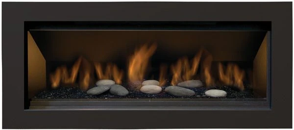 Sierra Flame 55 Inch Stanford Deluxe Linear Direct Vent Gas Fireplace With Decorative Surround