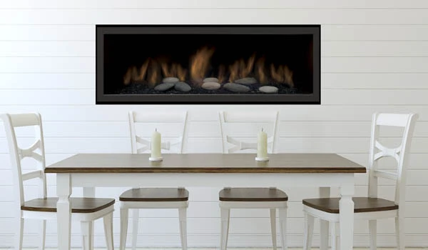 Sierra Flame 55 Inch Stanford Deluxe Linear Direct Vent Gas Fireplace With Decorative Surround - Image 2