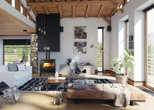 Sierra Flame Lynwood W-76 Cast Iron Free Standing Wood Stove - Image 2