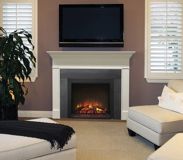 SimpliFire 30 Inch Electric Built-In Fireplace - Image 2