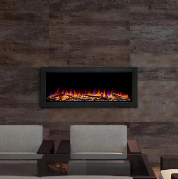 Simplifire 43 Inch Forum Outdoor Linear Electric Fireplace - Image 2