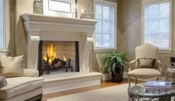 Superior 36' WRT6000 Wood Burning Mosaic Masonry Fireplace Firebox