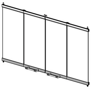 Superior 45ABF Bi-Fold Glass Fireplace Doors - Black