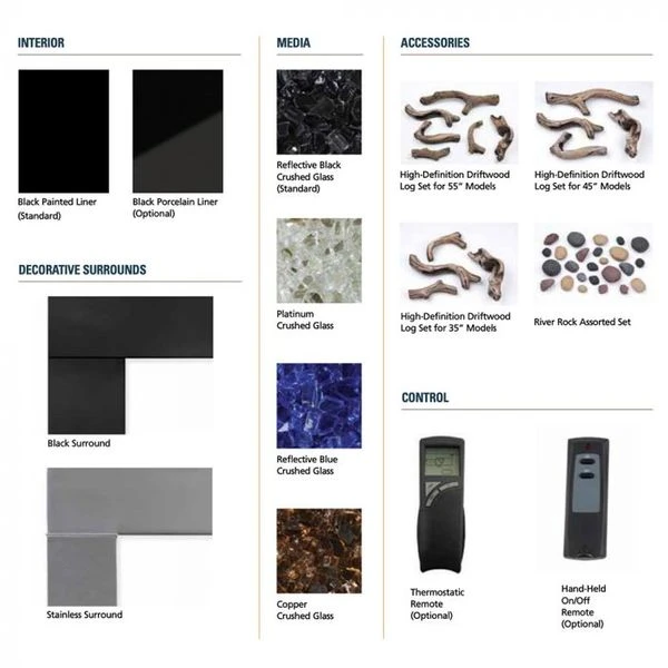 Superior 55 Inch DRL2000 Direct Vent Linear Gas Fireplace - IPI - Image 5