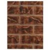 Superior Ceramic Stacked Old Town Red Liner For DRT4040 And DRT4240 Fireplaces