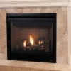 Superior DRT3040 40' Top/Rear Vent Fireplace With Aged Oak Logs - Electronic Ignition