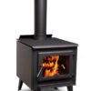 True North TN20 B Series Wood Burning Stove With Legs