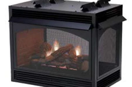 Empire 36 Inch Vail Premium Vent Free Natural Gas See-Through Fireplace