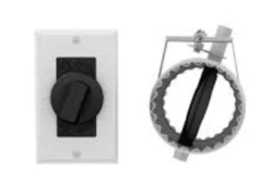 Valcourt 4 Inch Diameter Fresh Air Intake Register With Airtight Damper