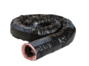 Valcourt 6 Inch Diameter Insulated Flex Pipe For 12 Inch Forced Air Kits