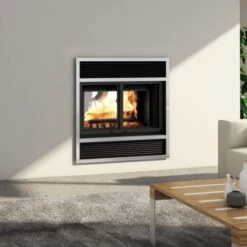 Valcourt Westmount See-Through Wood Burning Fireplace
