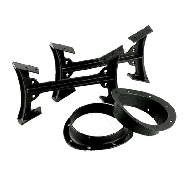 Vogelzang Cast Iron Double Barrel Stove Adapter Kit For Second Barrel - BK50E